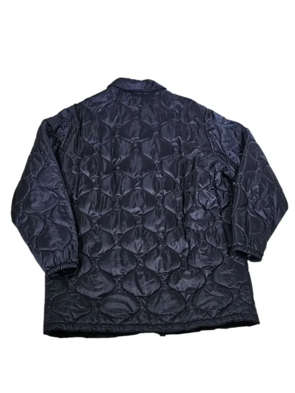 Gucci Men Size 52 Quilted Jacket Navy Blue Red Chevron Stripe NWT XL